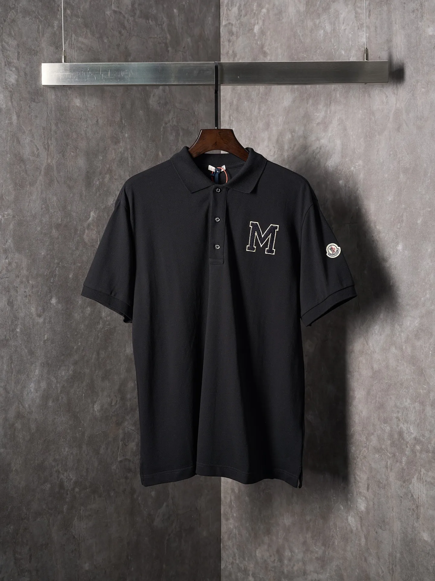 】Moncler/ Polo 【In Stock】S M L XL M Blue Polo Polo